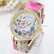 high quality OEM watch nylon strap cartoon Japan movement quartz watch